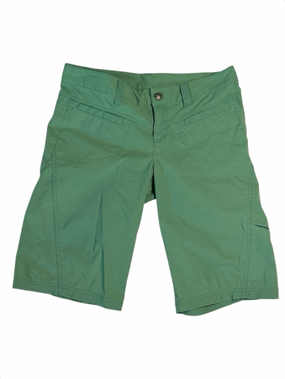 Athleta Green Bermuda Shorts - Midlength Casual Size 4 —#147